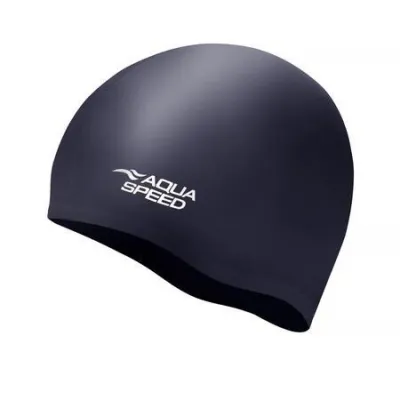 Шапка для плавання Aqua Speed LONG HAIR CAP чорний Унісекс One Size 705-07 - Robinzon.ua