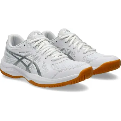 Женские кроссовки Asics Upcourt 6 white/pure silver (39.5) 8 1072A107-100 39.5 - Robinzon.ua