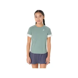Футболка Asics GIRLS TENNIS SS TOP MONUMENT BLUE/CREAM S 2044A045-400 S - Robinzon.ua