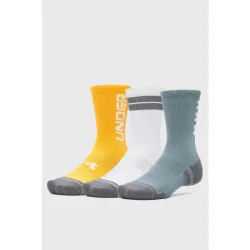 Мужские Носки UA Perf Tech Nov 3pk Crew бирюзовый, белый, оранжевый Унисекс LG 1379515-587 LG Мужские Носки UA Perf Tech Nov 3pk Crew бирюзовый, белый, оранжевый Унисекс LG 1379515-587 LG - Robinzon.ua