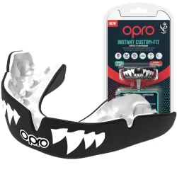 Капа OPRO Instant JAWS взрослая (вик 11+) Black (art.102525002) - Robinzon.ua