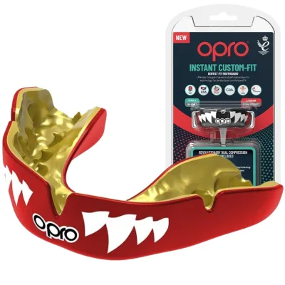 Капа OPRO Instant JAWS доросла (вік 11+) Red (art.102525001) - Robinzon.ua