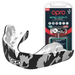 Капа OPRO Instant CAMO доросла (вік 11+) Black/White (art.102523002) - Robinzon.ua