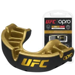 Капа OPRO Gold UFC дитяча (вік до 10р.) Black/Gold (art.102517001) Капа OPRO Gold UFC дитяча (вік до 10р.) Black/Gold (art.102517001) - Robinzon.ua