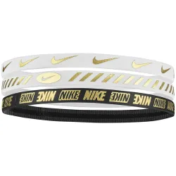 Пов'язка на голову Nike W HEADBANDS 3.0 METALLIC 3 шт - Robinzon.ua