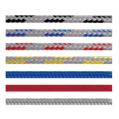 Яхтенная универсальная веревка на метраж Lanex Hurricane 12, white/blue/black (LNX W120LHU5B) - Robinzon.ua