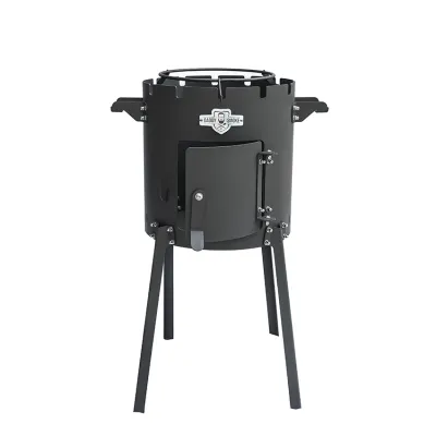 Кругла піч під казан та сковорідку Daddy Smoke - Robinzon.ua