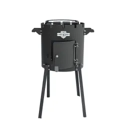 Круглая печь под казан и сковороду Daddy Smoke. - Robinzon.ua