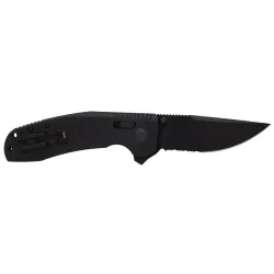 Розкладний ніж SOG TAC XR, Black/Partially Serrated (SOG 12-38-03-41) Розкладний ніж SOG TAC XR, Black/Partially Serrated (SOG 12-38-03-41) - Robinzon.ua