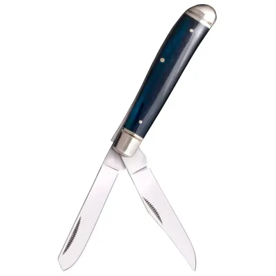 Ніж складаний Cold Steel Mini Trapper, Blue Bone (CST CS-FL-MTRPR-B) - Robinzon.ua