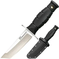Ніж Cold Steel Mini Leather Neck Tanto Point, Black (CST CS-39LSAA) Ніж Cold Steel Mini Leather Neck Tanto Point, Black (CST CS-39LSAA) - Robinzon.ua