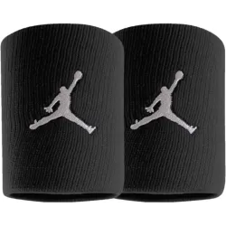 Напульсники Jordan Jumpman Wristbands 2 PK Чорні (J.KN.01.010.OS) - Robinzon.ua