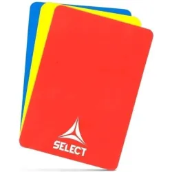 Картки арбітра Select Referee cards v24 (набір 3шт) Червоний, Жовтий, Синій 12х9 см (749092-003) - Robinzon.ua