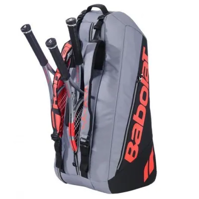 Чехол Babolat RH X6 PURE STRIKE CARBON GREY (6 ракеток) Серый 33 x 33 x 79 см (751249-100) - Robinzon.ua