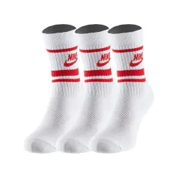 Жіночі Шкарпетки JORDAN U J FLIGHT CREW 1 PR -132 Білий 38-42 (7dSX5854-101 38-42) - Robinzon.ua