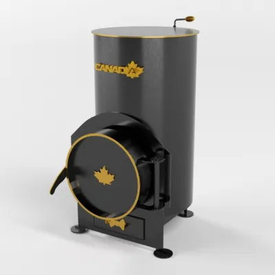 Буржуйка «Canada» 85 м3 із зольником - Robinzon.ua