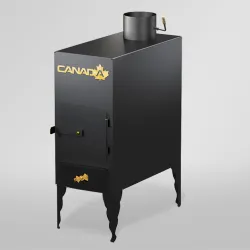 Піч дров'яна «Canada» економ тривалого горіння - Robinzon.ua
