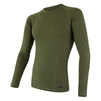 Мужская термофутболка Sensor Merino DF LS safari 17200031, SM11M-safari-XXL. - Robinzon.ua