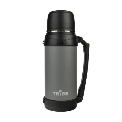Термос Tribe Family line 2 л T-DG-0001 серый. - Robinzon.ua