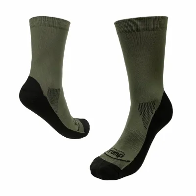Шкарпетки демісезонні Tramp UTRUS-001-black-olive, 38/40 - Robinzon.ua