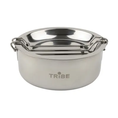 Набор посуды Tribe Tourist Set 1,2 л стальной T-FG-0008-metal. - Robinzon.ua