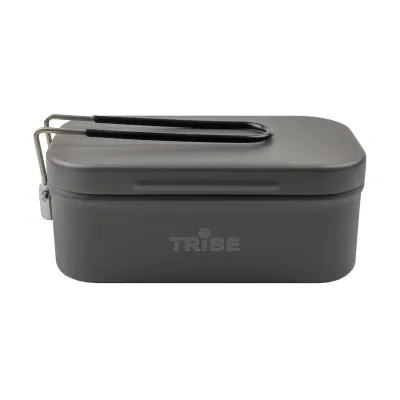 Контейнер для еды Tribe Lunch Box Alu T-FG-0016-grey - Robinzon.ua