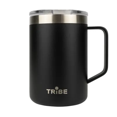 Термокружка Tribe Classic Mug 500 мл T-FA-0033, черная. - Robinzon.ua