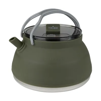 Чайник Tribe Collapsible Kettle 1,5 л силіконовий T-FF-0026, olive - Robinzon.ua