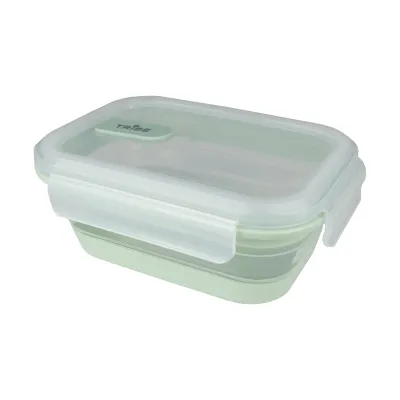 Контейнер Tribe Collapsible Container 800 мл силіконовий T-FF-0028, mint - Robinzon.ua