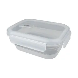 Контейнер Tribe Collapsible Container 800 мл силіконовий T-FF-0028, grey - Robinzon.ua