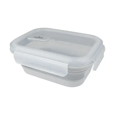 Контейнер Tribe Collapsible Container 800 мл силіконовий T-FF-0028, grey - Robinzon.ua