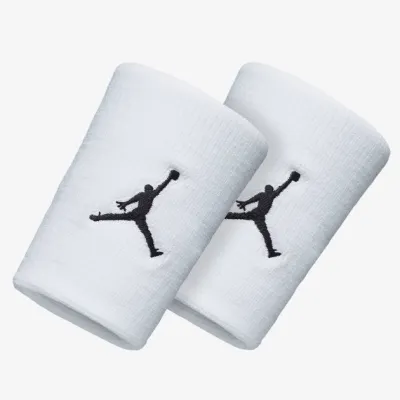 Напульсники Jordan Jumpman Wristbands 2 PK Білі (J.KN.01.101.OS) - Robinzon.ua