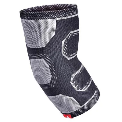 Фіксатор ліктя Adidas Elbow Support Чорний, Сірий S (ADSU-12531BK-NL) - Robinzon.ua