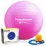 Мяч для фитнеса (фитбол) Power System PS-4013 &Oslash;75 cm PRO Gymball Pink - Robinzon.ua