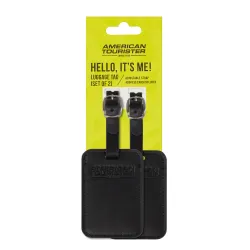 Бирка на чемодан (2 шт.) AMERICAN TOURIST. TA BLACK Бирка на чемодан (2 шт.) AMERICAN TOURIST. TA BLACK - Robinzon.ua