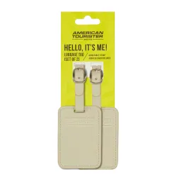 Бирка на чемодан (2 шт.) AMERICAN TOURIST. TA COCONUT SAND Бирка на чемодан (2 шт.) AMERICAN TOURIST. TA COCONUT SAND - Robinzon.ua
