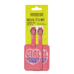 Бирка на чемодан (2 шт.) AMERICAN TOURIST. TA GIRL POWER Бирка на чемодан (2 шт.) AMERICAN TOURIST. TA GIRL POWER - Robinzon.ua