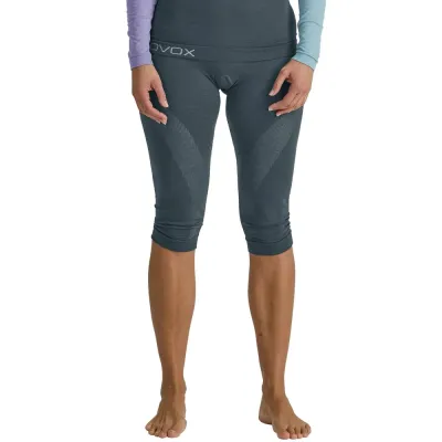 Термоштани 3/4 Ortovox 120 Comp Light Short Pants Wmn M - сірий - 025.001.1231 - Robinzon.ua