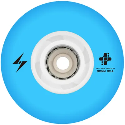 Мікро колеса Flash NEW 80 мм сині. - Robinzon.ua