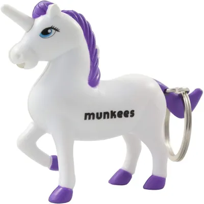 Munkees 1114 брелок-фонарик Unicorn LED white-purple - Robinzon.ua