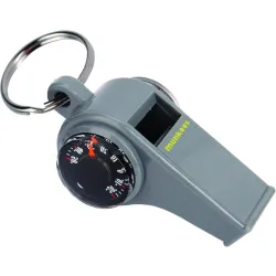 Munkees 3339 брелок-свисток 3 Function Whistle grey - Robinzon.ua