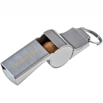 Munkees 3396 брелок-свисток Whistle Coach сірий. - Robinzon.ua