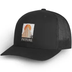 Picture Organic кепка Kuldo Trucker black - Robinzon.ua