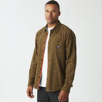 Picture Organic сорочка Lewell бронзово-коричнева L. - Robinzon.ua