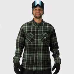 Rehall сорочка Brody 2026 в клітинку моху L. Rehall сорочка Brody 2026 в клітинку моху L. - Robinzon.ua