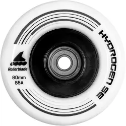 Rollerblade колеса с подшипниками 80 mm/ ILQ9 Hydro SE white - Robinzon.ua