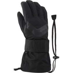 Ziener перчатки с защитой запястья Milan black heringbone 10 - Robinzon.ua