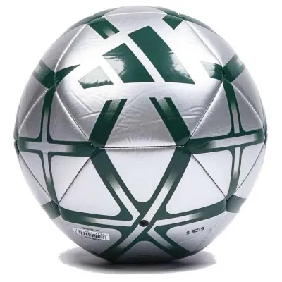 Мяч футбольный Adidas STARLANCER CLB Серебристый, Зеленый 4 (JW1358 4) - Robinzon.ua