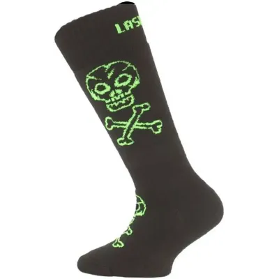 Термоноски детские Lasting SJC 960 S Black/Light Green (SJC-960S) - Robinzon.ua