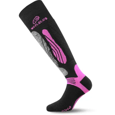 Термошкарпетки лижні Lasting SWI, Black/Pink, M (SWI-904M) - Robinzon.ua